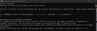Capture d'image de l'interface