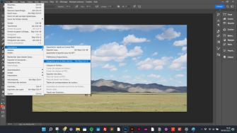 Capture d'écran de photoshop