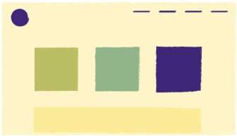Croquis d'un écran format desktop (ordinateur)