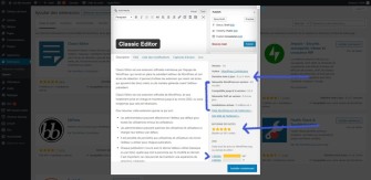 Capture d'écran de Wordpress.org